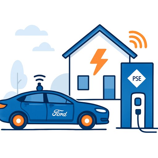 Ford launches fleet AI platform and vehicle-to-home energy pilot with Puget Sound Energy
