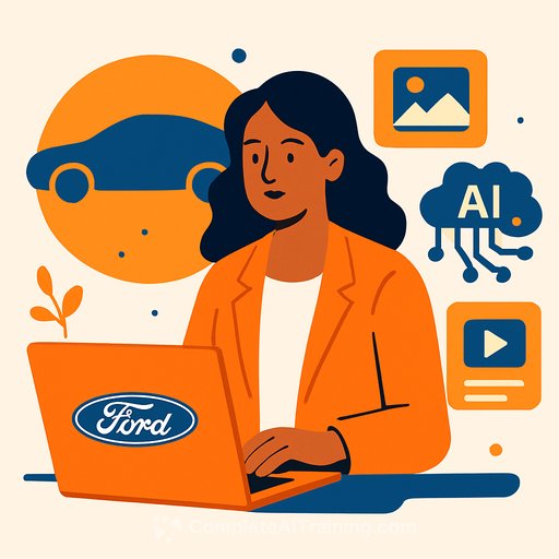 Ford's CMO Embraces AI, Promises Authentic Storytelling