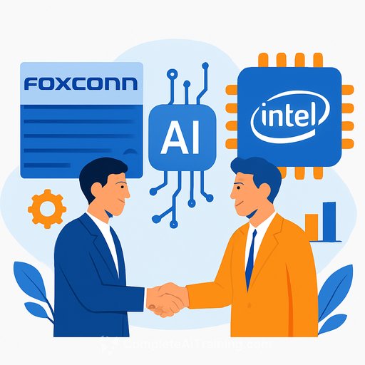 Foxconn and Intel partner to build AI infrastructure and computing platforms