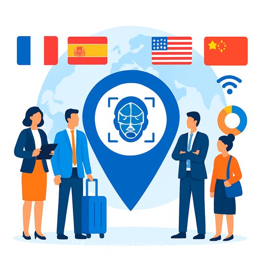 France, Spain, the U.S. and China drive AI biometric and smart hospitality adoption across 350 million annual travelers