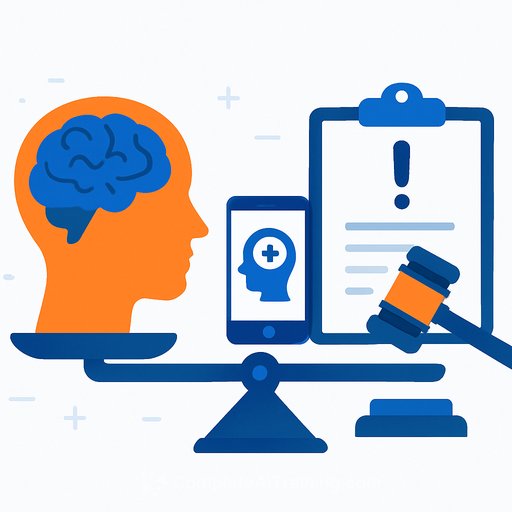 Free market approach favors AI mental health tools over preemptive regulation