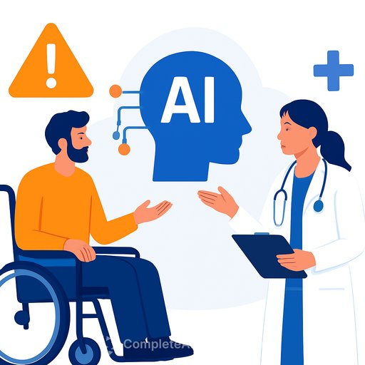 French disability council warns AI use in healthcare lacks adequate patient protections