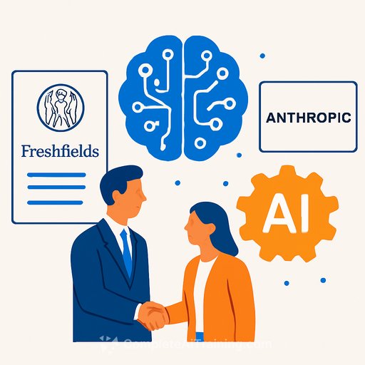 Freshfields partners with Anthropic on generative AI