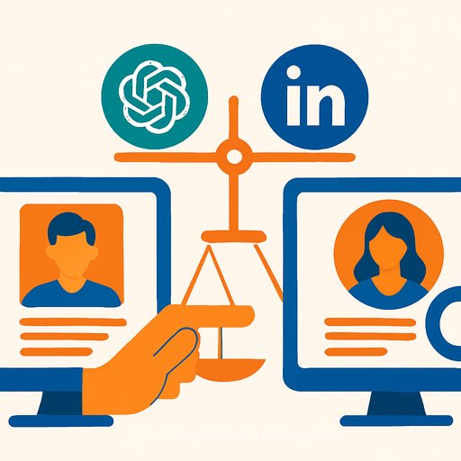 Frictionless Hiring vs Human Nature: Can OpenAI Unseat LinkedIn?