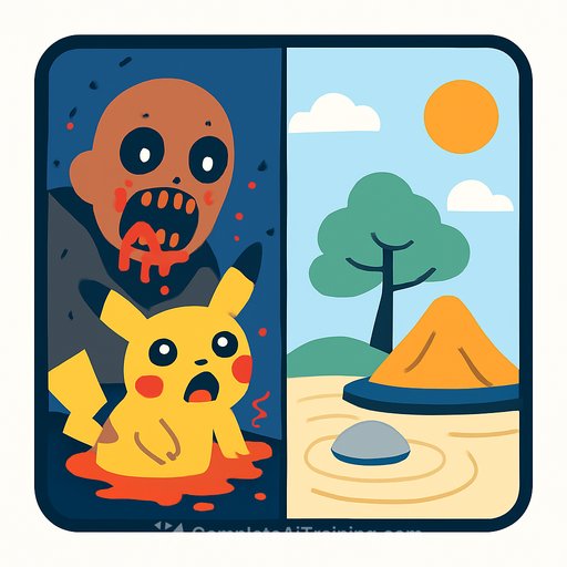 From AI slop and Pokémon torture to zen dioramas: TikTok mobile game ads swing from gore to calm