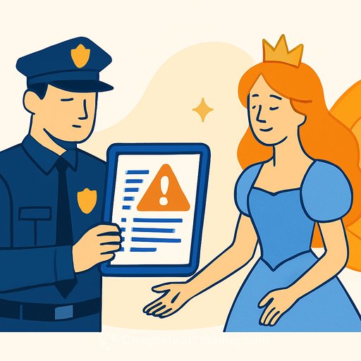 From Body Cam to Fairy Tale: A Police Report's AI Blunder