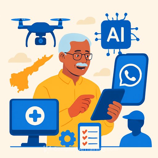 From drones to WhatsApp, Naidu's AI push speeds up Andhra's public services