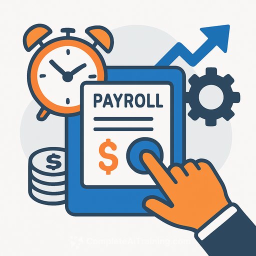 From hours to minutes: payroll at the press of a button