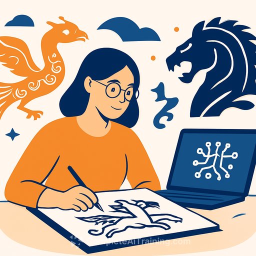 From Ink to AI: Ilona Brazhnik's Kazakh Myths and the Freedom to Create
