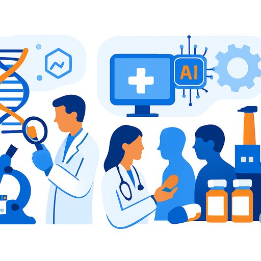 From Lab to Clinic to Factory: How Roche and Genentech Use AI to Bring Medicines to Patients Faster
