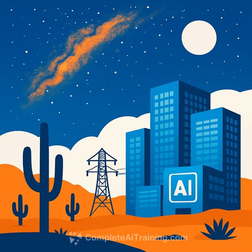 From Milky Way to megawatts: Arizona's quiet desert collides with the AI data center boom
