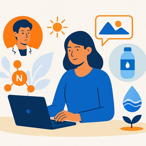 From Nico Nitrogen to Waverly Water: AI-supported storytelling makes environmental science click for adult learners