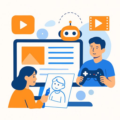 From Posts to Play: AI Blogging for Animation, Gaming, and Storytelling