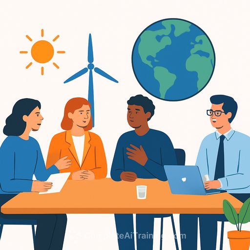 From Reporting to Resilience: Inside AWS and NVIDIA's London Roundtable on Climate Intelligence