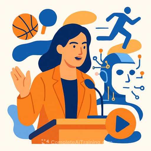 From sport to sportainment: Iris Cordoba Mondejar on AI's disruptive potential at PlayCom 2025
