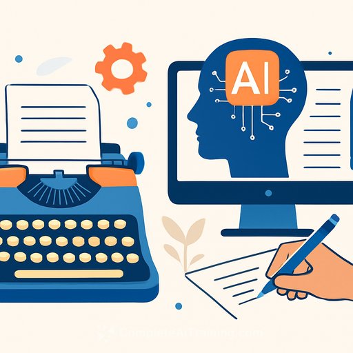 From Typewriters to AI: Writing Evolves, Creativity Endures