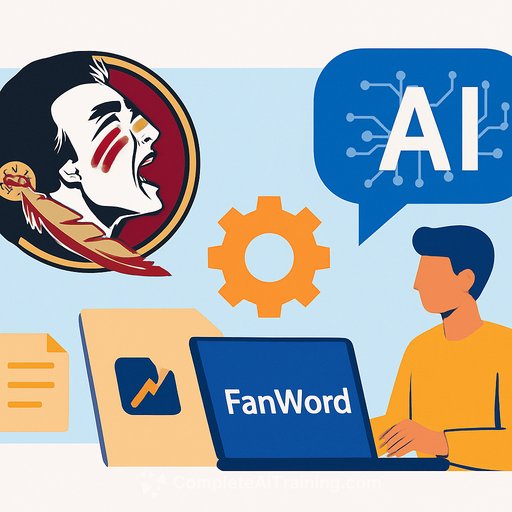 FSU athletics partners with AI company FanWord to speed up sports content production