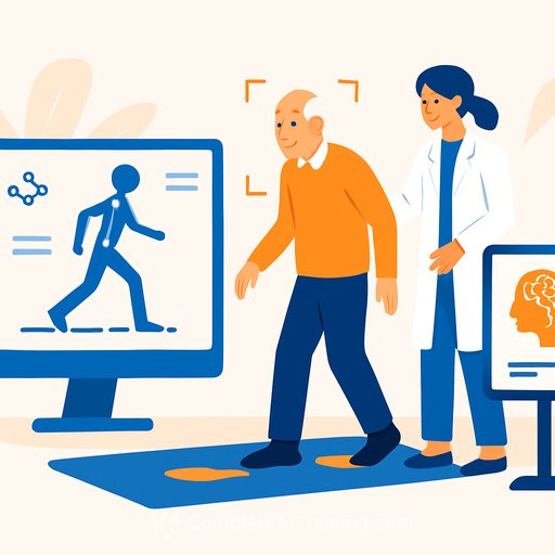 Fujitsu and Acer Medical Launch AI Gait Analysis to Detect Early Dementia and Parkinson’s in Elderly Patients