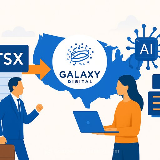 Galaxy Digital Quits TSX, Bets on U.S., AI and Data Centers as Legal Scrutiny Rises