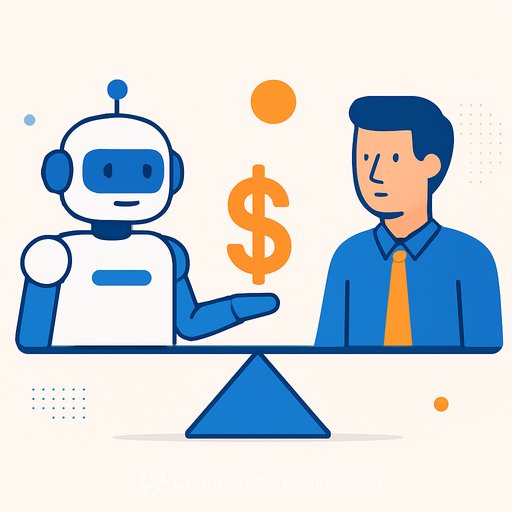 Gartner research indicates AI-powered service may cost more than human workforce