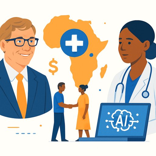 Gates Foundation and OpenAI launch $50 million AI health push in Africa, starting in Rwanda