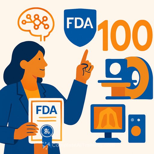 GE HealthCare Leads FDA AI Device Authorizations for Fourth Consecutive Year with 100 Milestone