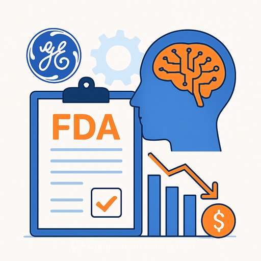 GE HealthCare Technologies receives FDA clearance for AI software as stock trades below estimated fair value