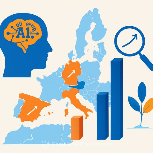 Generative AI's uneven spread across European firms: new evidence from Germany, Italy, and Spain