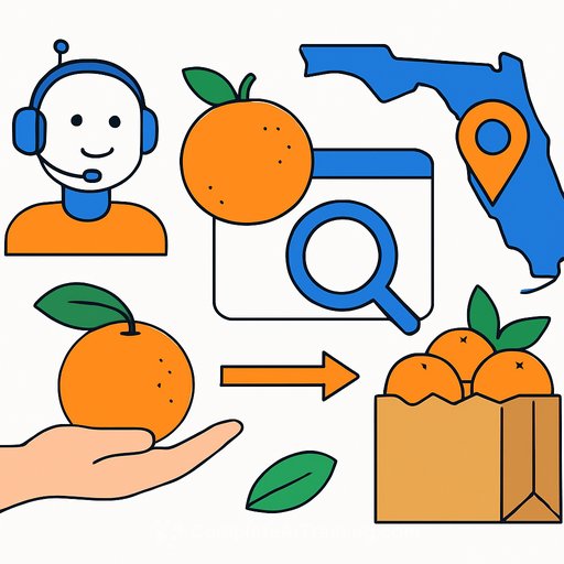 Generative AI search reshapes how Florida citrus reaches consumers