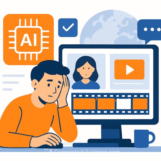 Generative AI video tools improve but still require heavy human oversight, a novice learns