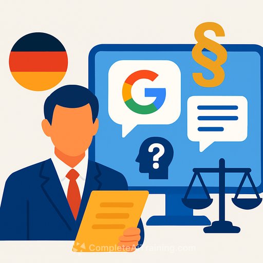 German media regulator says Google AI Overviews and Perplexity are subject to German media law