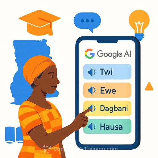 Ghana set to deploy zero-rated Google AI for Twi, Ewe, Dagbani and Hausa in schools