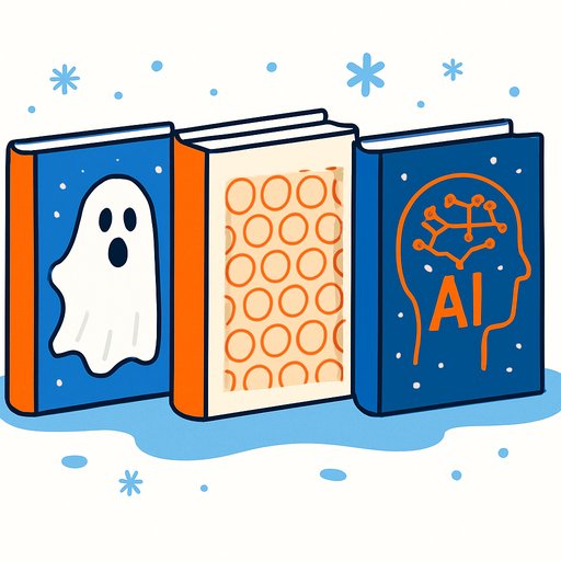 Ghosts, Bubble Sheets, and AI: New Books to Light Up Your Winter