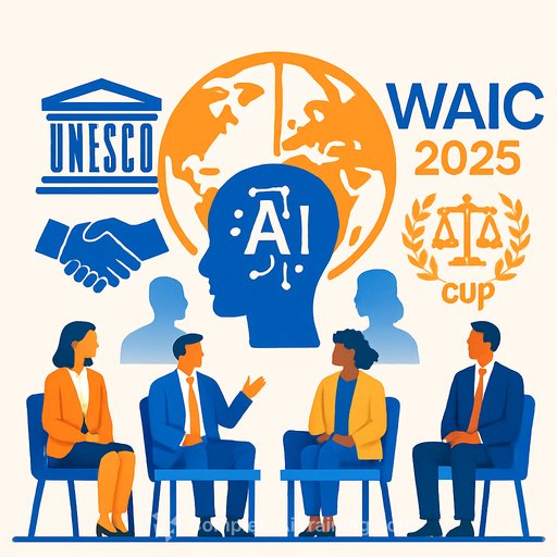 Global AI Governance and Collaboration Take Center Stage at WAIC 2025 Forum Co-hosted by UNESCO and CUPL