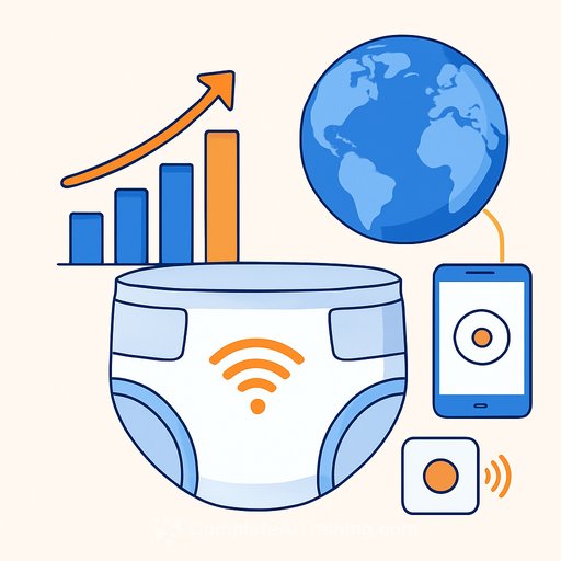 Global smart diaper market reaches $1 billion in 2025 driven by IoT and sensor technology adoption