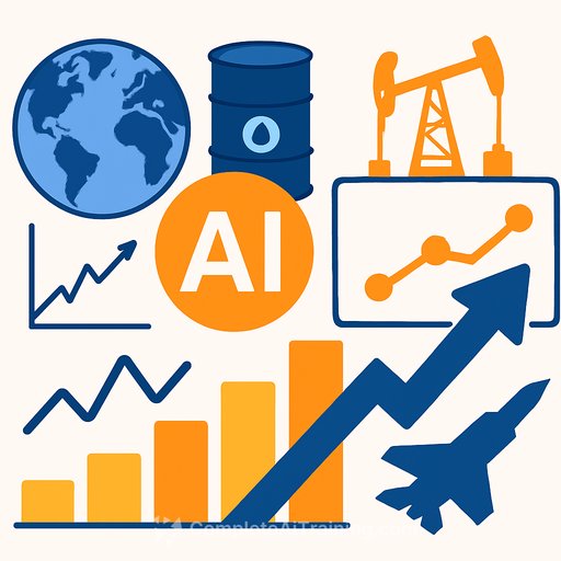 Global stocks hold near records as AI demand offsets Gulf tensions and oil nears $94