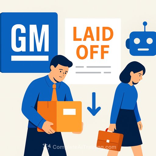 GM lays off 500 to 600 IT workers as AI reshapes its workforce needs