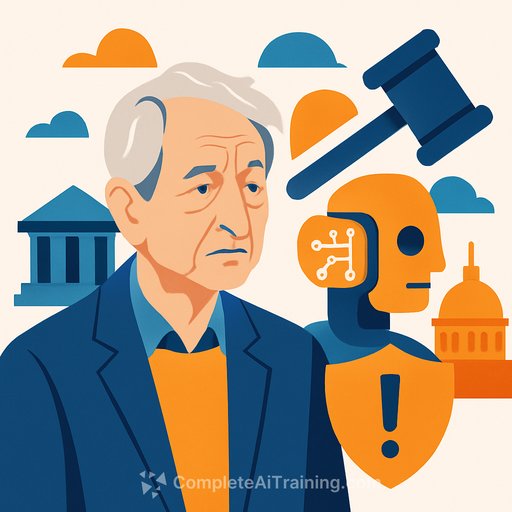 Godfather of AI Geoffrey Hinton Calls for Stronger Government Regulation to Address AI Dangers