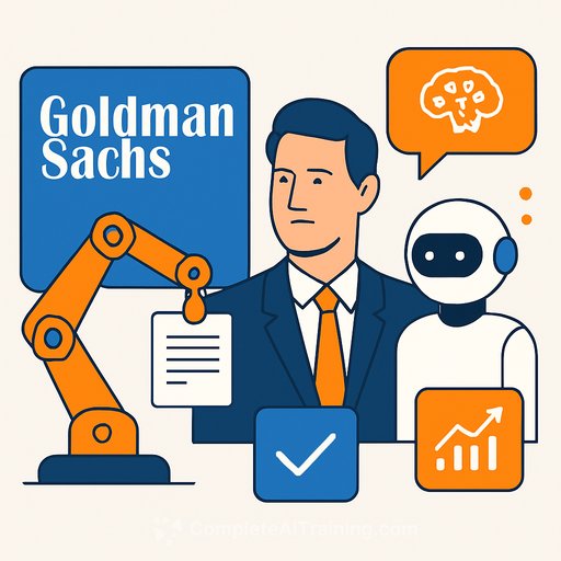 Goldman Sachs deploys AI agents across compliance and trade operations to scale without adding headcount