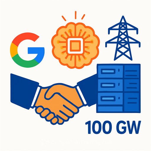 Google and Nvidia form alliance to unlock 100 GW for AI data centers
