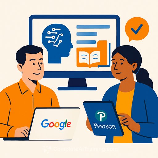 Google and Pearson Partner to Personalize Learning with AI-Powered Tools
