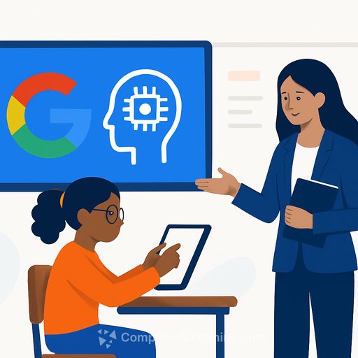 Google doubles down on AI in schools - $5M and a student quest to prevent blindness