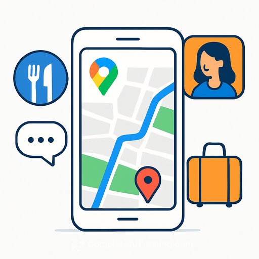 Google Maps' Ask Maps adds AI food ordering and personalised travel features