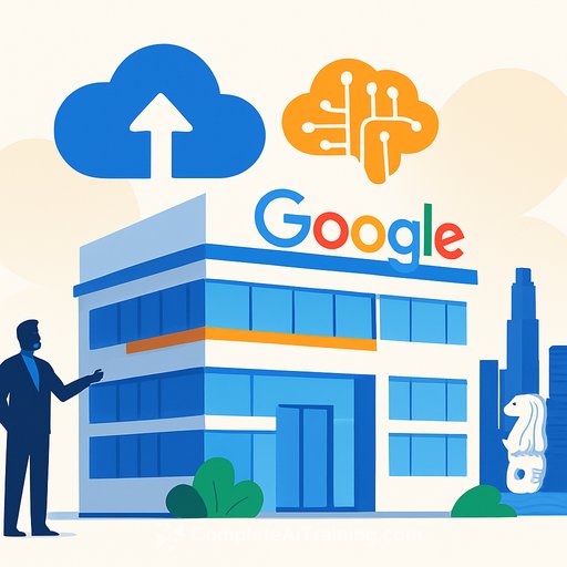 Google opens Singapore engineering center to build and export enterprise cloud and AI