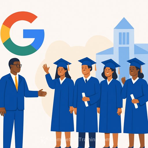 Google.org commits $500,000 as first London AI Campus class graduates