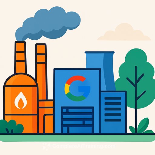 Google partners with gas plant developer for Texas AI datacenter despite climate pledges