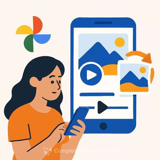 Google Photos adds AI photo-to-video and creative Remix features for Android users