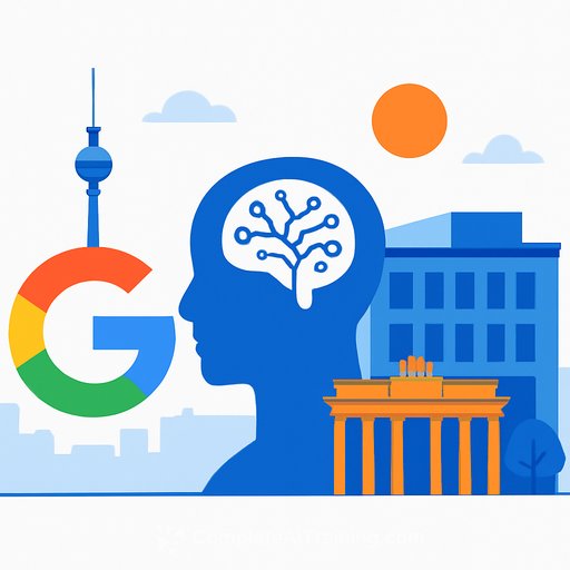 Google picks Berlin for new AI research centre