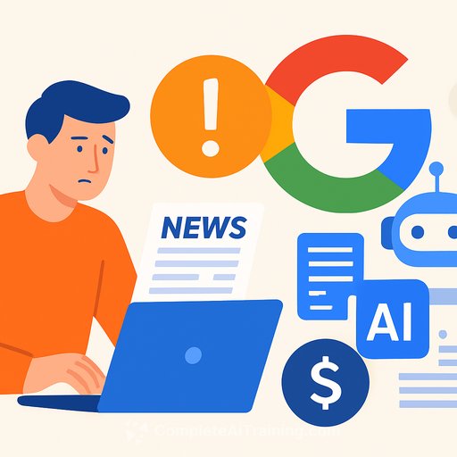 Google requires news publishers to share content for AI training or lose annual fees