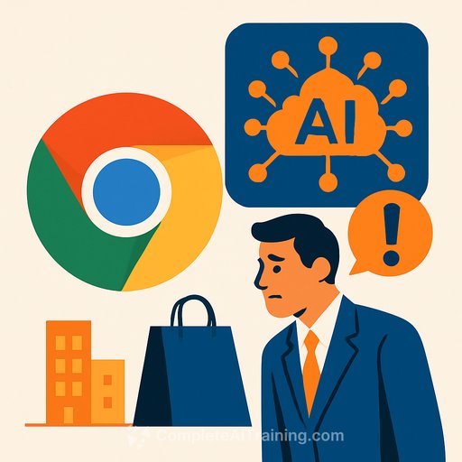 Google's Agentic AI Chrome Plan Alarms Brands Over Business Impact